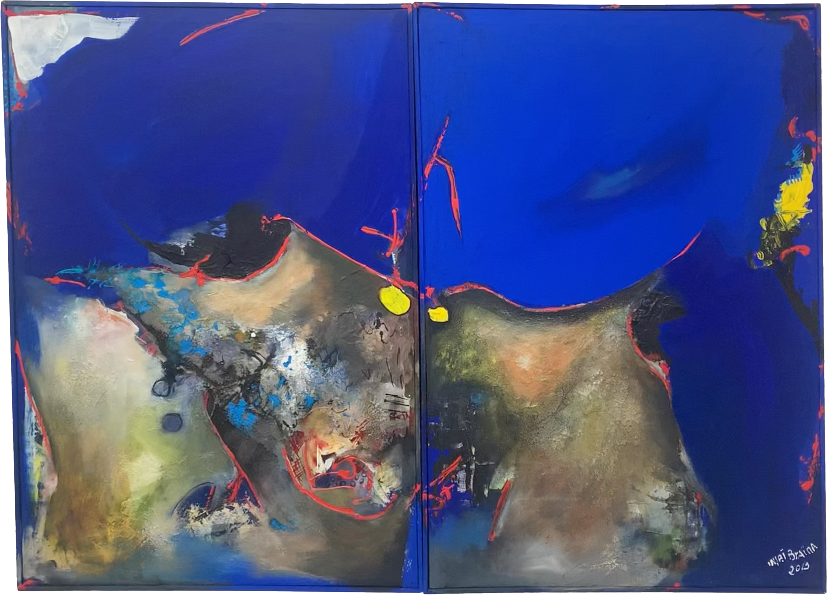 Œuvre de Braima Injai — peinture contemporaine